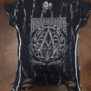 Affliction shirt large